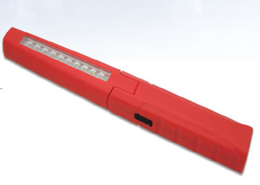 Красный бесшнуровой перезаряжаемые свет работы, алюминиевый материальный свет 3.5В 200льм работы батареи